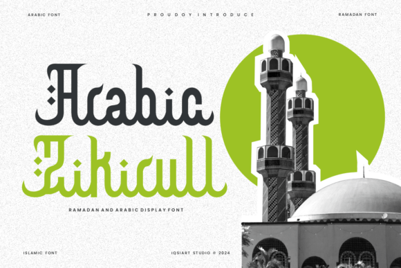 Arabic Zikirull: A Timeless Typeface for Editorial Design
