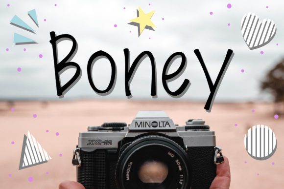 Boney: A Handwritten Typeface for Editorial Calm