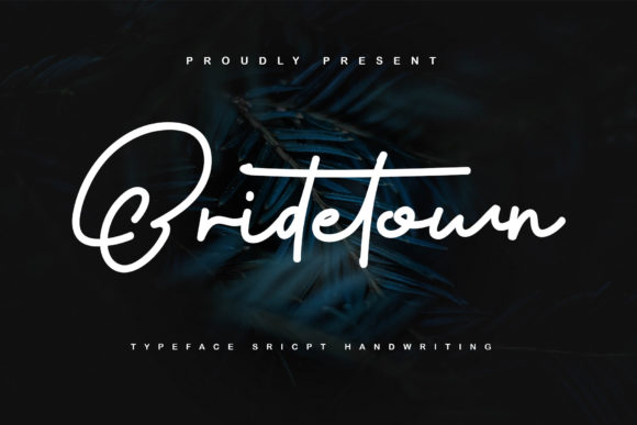 Bridetown Font: A Warm Script for Editorial Design
