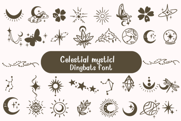 Celestial Mystical Typeface for Marketers