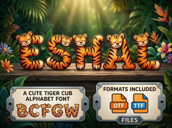 Eshal Font Review: A Playful Typeface for Bold Brands