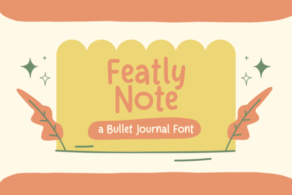 Featly Note: A Handwritten Font for Branding