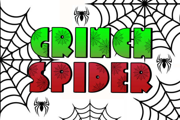 Grinch Spider Font for Bold Campaigns