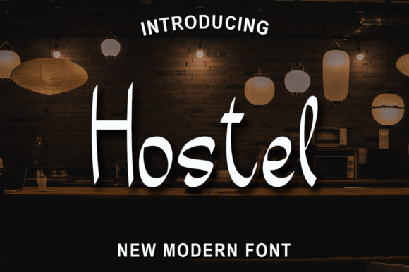 Hostel: A Friendly Handwritten Font for Small Business Branding