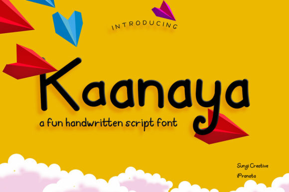 Kaanaya: A Playful Handwritten Font for Campaigns