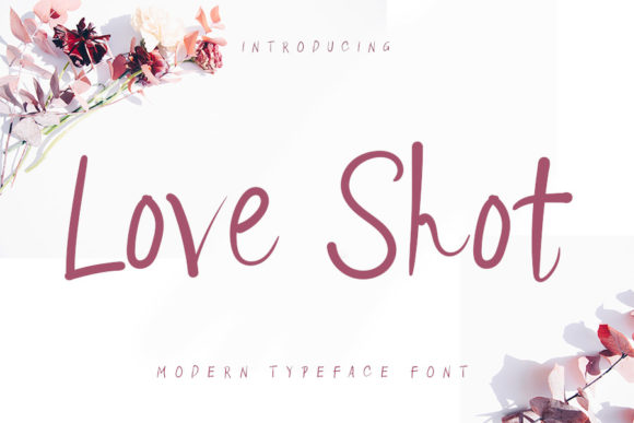 Love Shot: A Handwritten Font for Editorial Design