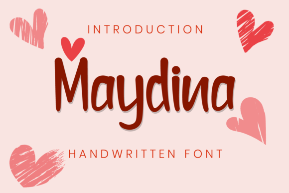 Maydina: A Quirky Handwritten Font for Editorial Design