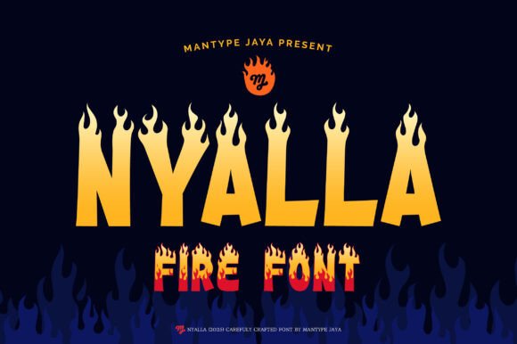 Nyalla Font Review: A Creative Typeface for Branding