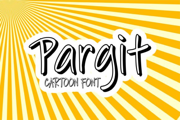 Pargit: A Friendly Handwritten Typeface for Branding