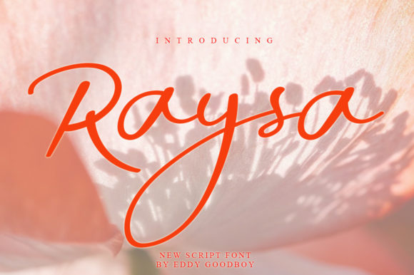 Raysa Font: Elevating Web Design with Authentic Script