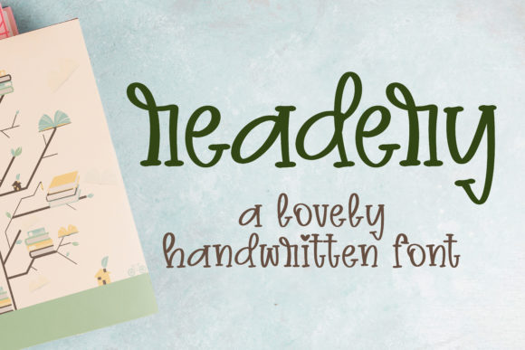 Readery: A Handwritten Typeface for Editorial Design