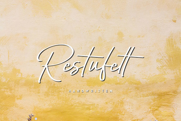 Restufelt: The Handwritten Font That Elevates Campaigns
