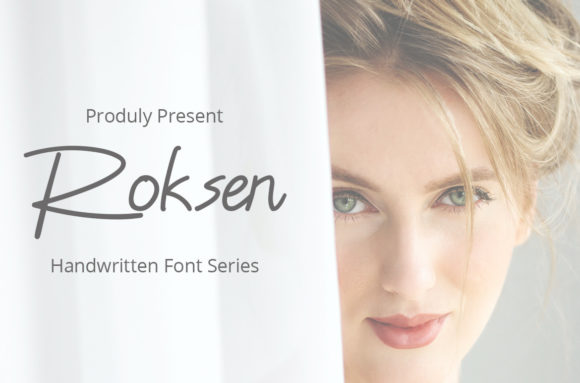 Roksen: The Handwritten Font That Elevates Your Brand