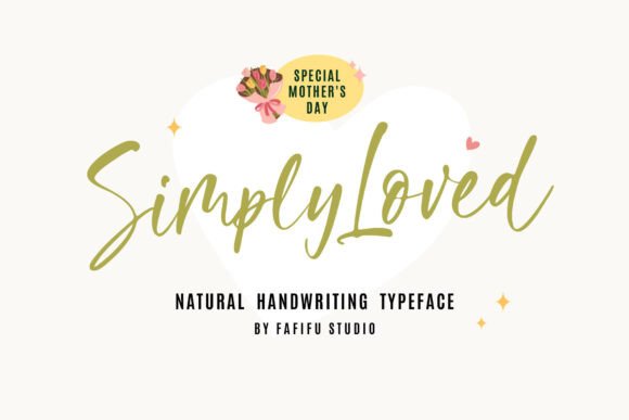 Simply Loved: A Handwritten Font for Authentic Campaigns