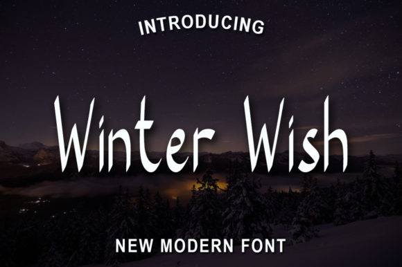 Winter Wish Font: Elevate Your Brand Identity
